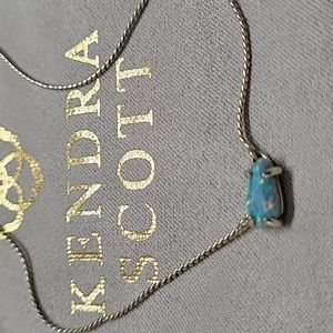 Kendra Scott Jayde necklace in Kyocera Opal